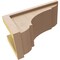 Ekena Millwork 7"W x 14"D x 7"H Wide Bryant Rough Cedar Woodgrain TimberThane Corbel, Primed Tan CORUR07X14X07BRYRCPR - alternate 6